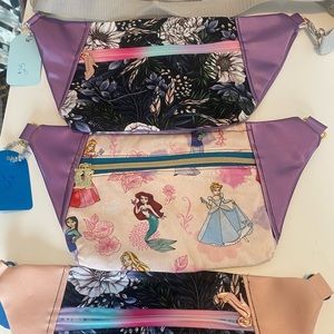 Disney princess, Pokémon, nightmare before Christmas Winnie the Pooh Fanny packs